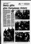 Derry Journal Tuesday 16 February 1993 Page 30