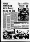 Derry Journal Tuesday 02 March 1993 Page 30