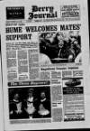 Derry Journal Tuesday 06 July 1993 Page 1