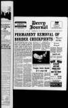 Derry Journal Tuesday 13 June 1995 Page 1