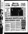 Derry Journal Tuesday 26 September 1995 Page 1