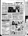 Derry Journal Friday 13 October 1995 Page 8