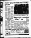Derry Journal Tuesday 31 October 1995 Page 13