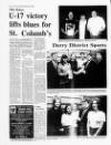 Derry Journal Tuesday 30 January 1996 Page 34