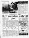 Derry Journal Tuesday 06 February 1996 Page 40
