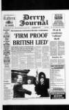 Derry Journal Tuesday 23 April 1996 Page 1