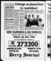 Derry Journal Tuesday 02 July 1996 Page 2