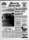 Derry Journal Tuesday 09 July 1996 Page 1
