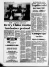 Derry Journal Tuesday 20 August 1996 Page 6