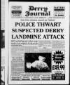 Derry Journal Tuesday 19 November 1996 Page 1