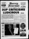 Derry Journal Tuesday 03 December 1996 Page 1