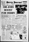 Derry Journal Friday 25 July 1997 Page 1