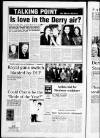 Derry Journal Friday 11 February 2000 Page 10
