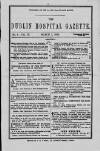 Dublin Hospital Gazette Saturday 01 March 1856 Page 1