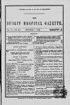 Dublin Hospital Gazette Wednesday 01 October 1856 Page 1