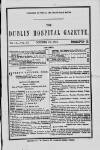 Dublin Hospital Gazette Wednesday 15 October 1856 Page 1