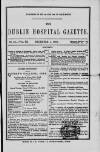 Dublin Hospital Gazette Monday 01 December 1856 Page 1
