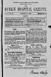 Dublin Hospital Gazette Thursday 15 January 1857 Page 1