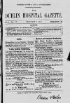Dublin Hospital Gazette Sunday 01 February 1857 Page 1