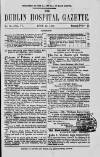Dublin Hospital Gazette Monday 15 June 1857 Page 1