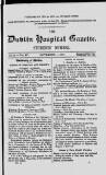Dublin Hospital Gazette Sunday 01 November 1857 Page 7
