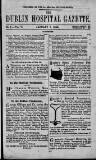 Dublin Hospital Gazette Monday 02 January 1860 Page 1