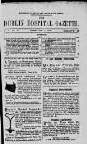 Dublin Hospital Gazette Monday 01 February 1858 Page 1