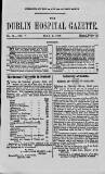 Dublin Hospital Gazette Thursday 01 July 1858 Page 1