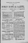 Dublin Hospital Gazette Sunday 01 August 1858 Page 1
