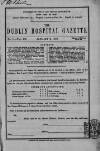 Dublin Hospital Gazette Monday 02 January 1860 Page 1