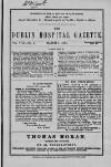 Dublin Hospital Gazette Friday 01 March 1861 Page 1