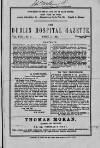 Dublin Hospital Gazette Monday 01 April 1861 Page 1