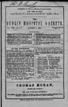 Dublin Hospital Gazette Thursday 01 August 1861 Page 1