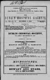 Dublin Hospital Gazette Sunday 15 December 1861 Page 1