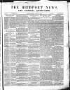 Bridport News Saturday 12 January 1856 Page 1
