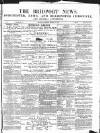 Bridport News Saturday 11 October 1856 Page 1
