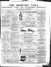 Bridport News Saturday 22 November 1856 Page 1