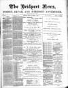 Bridport News Friday 05 December 1890 Page 1