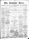 Bridport News Friday 06 February 1891 Page 1