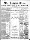 Bridport News Friday 06 March 1891 Page 1