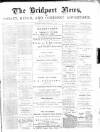 Bridport News Friday 25 March 1892 Page 1
