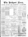 Bridport News Friday 29 January 1892 Page 1