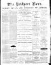 Bridport News Friday 30 September 1892 Page 1