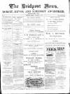 Bridport News Friday 24 January 1896 Page 1