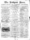 Bridport News Friday 09 February 1900 Page 1