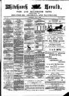 Whitchurch Herald Saturday 06 July 1889 Page 1