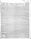 Tyrone Constitution Friday 23 October 1863 Page 1