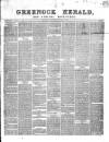 Greenock Herald Thursday 31 March 1853 Page 1