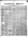 Greenock Herald Thursday 07 April 1853 Page 1