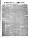 Greenock Herald Friday 09 October 1863 Page 1